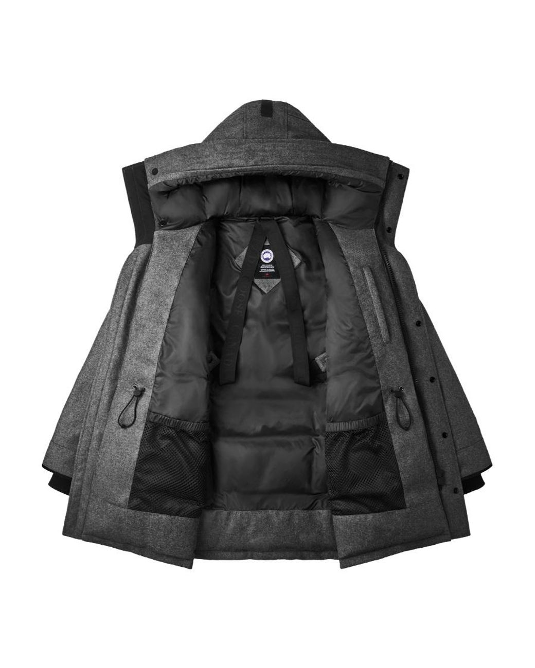 Canada Goose Gray Langford Hooded Parka for men