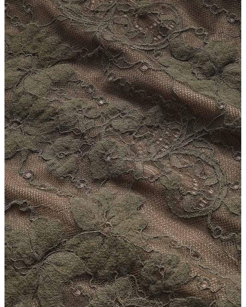 Zimmermann Green Lace Bodysuit