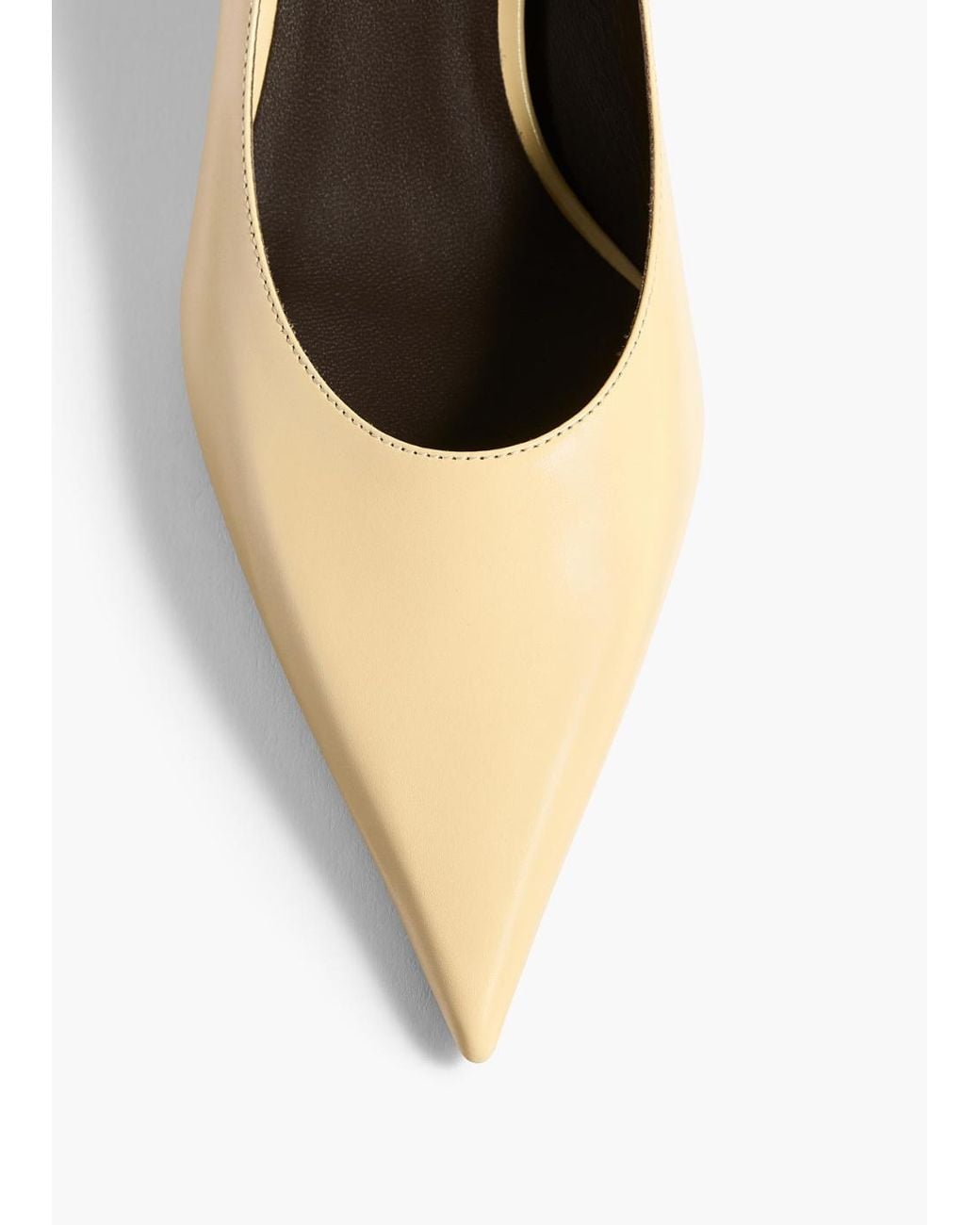 Khaite Natural Valerie Low Pump
