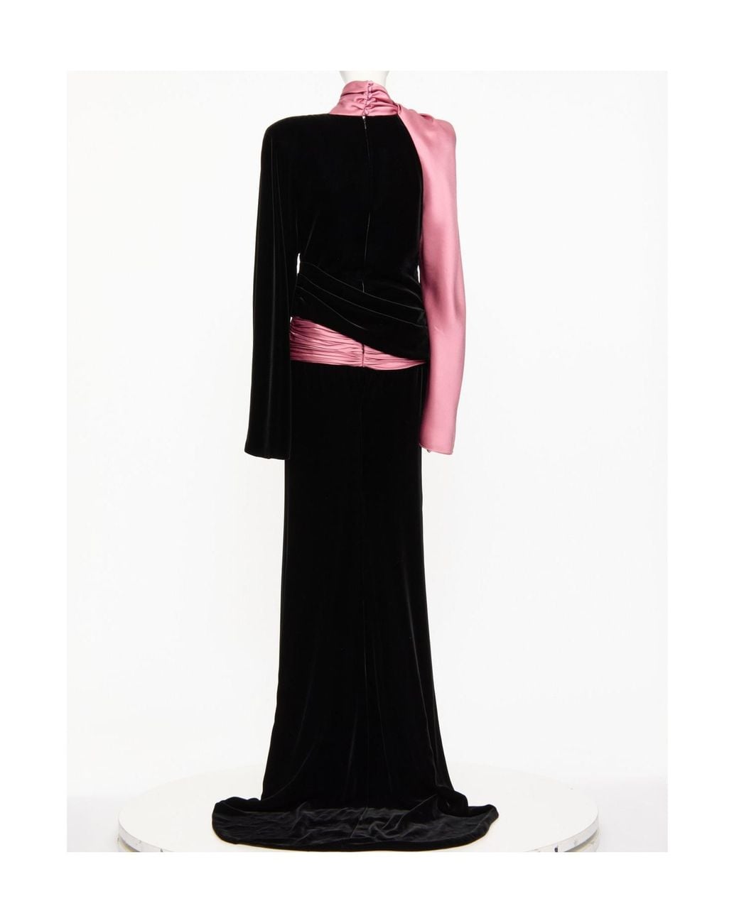 Valentino Black Long-Sleeved Dress