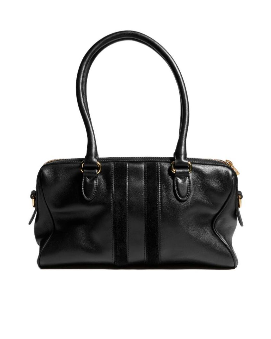 Gucci Black Borsetto Medium Boston Bag