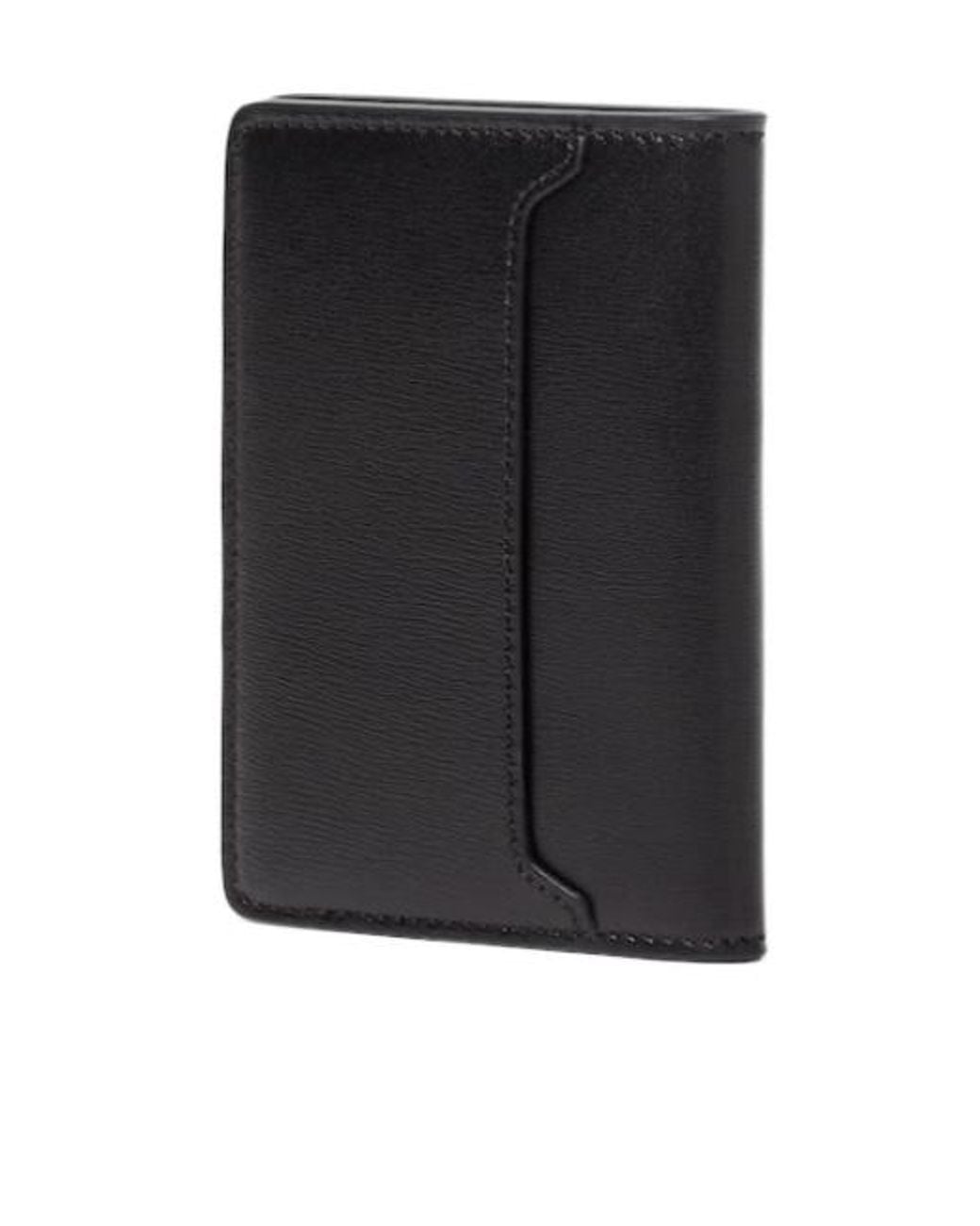 Fendi Black Ff Squared Bi-Fold Card Holder for men
