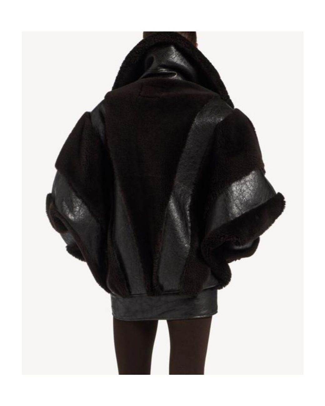 Balenciaga Black High Collar Jacket