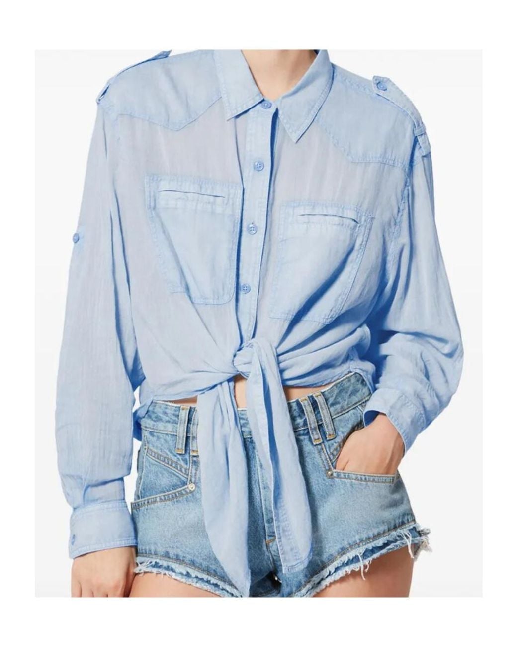 Isabel Marant Blue Shirts