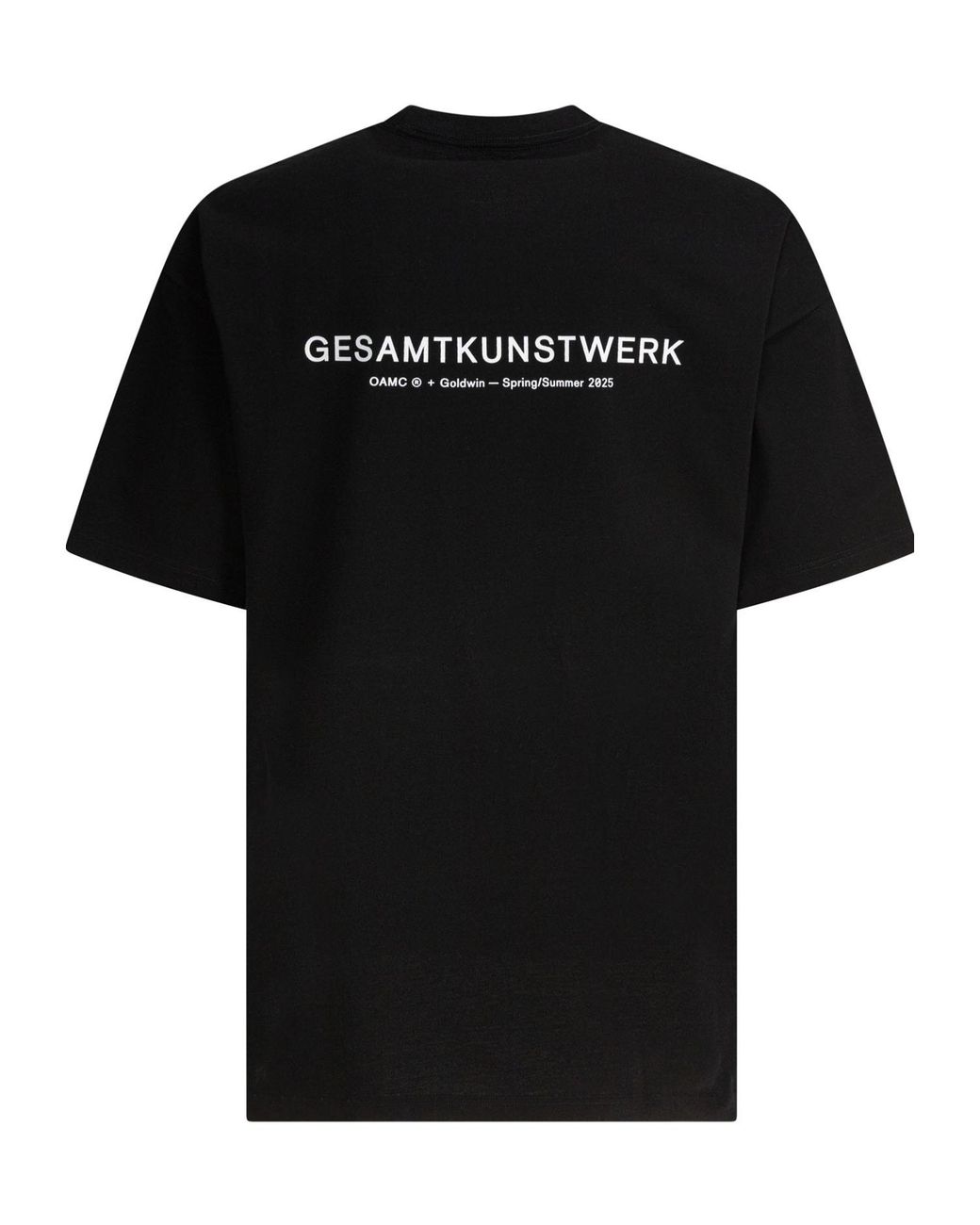 Goldwin Black Logo Graphic T-Shirt for men