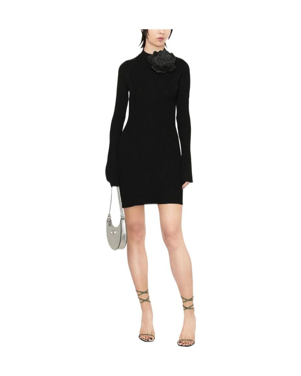 Blumarine Black Wool Dress