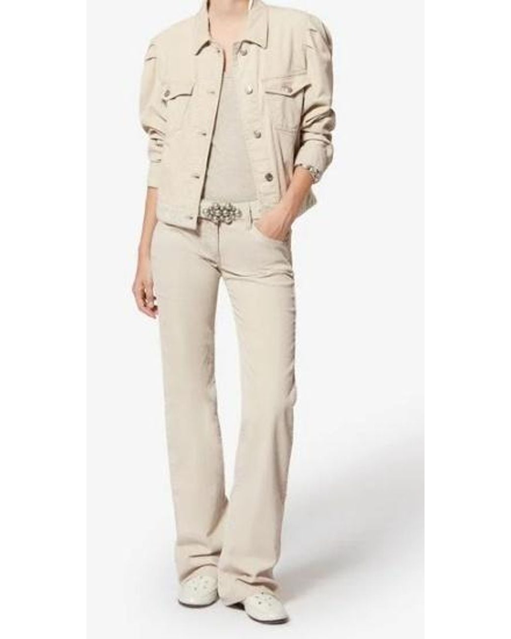 Isabel Marant Natural Isabel Marant Étoile Corduroy Jacket
