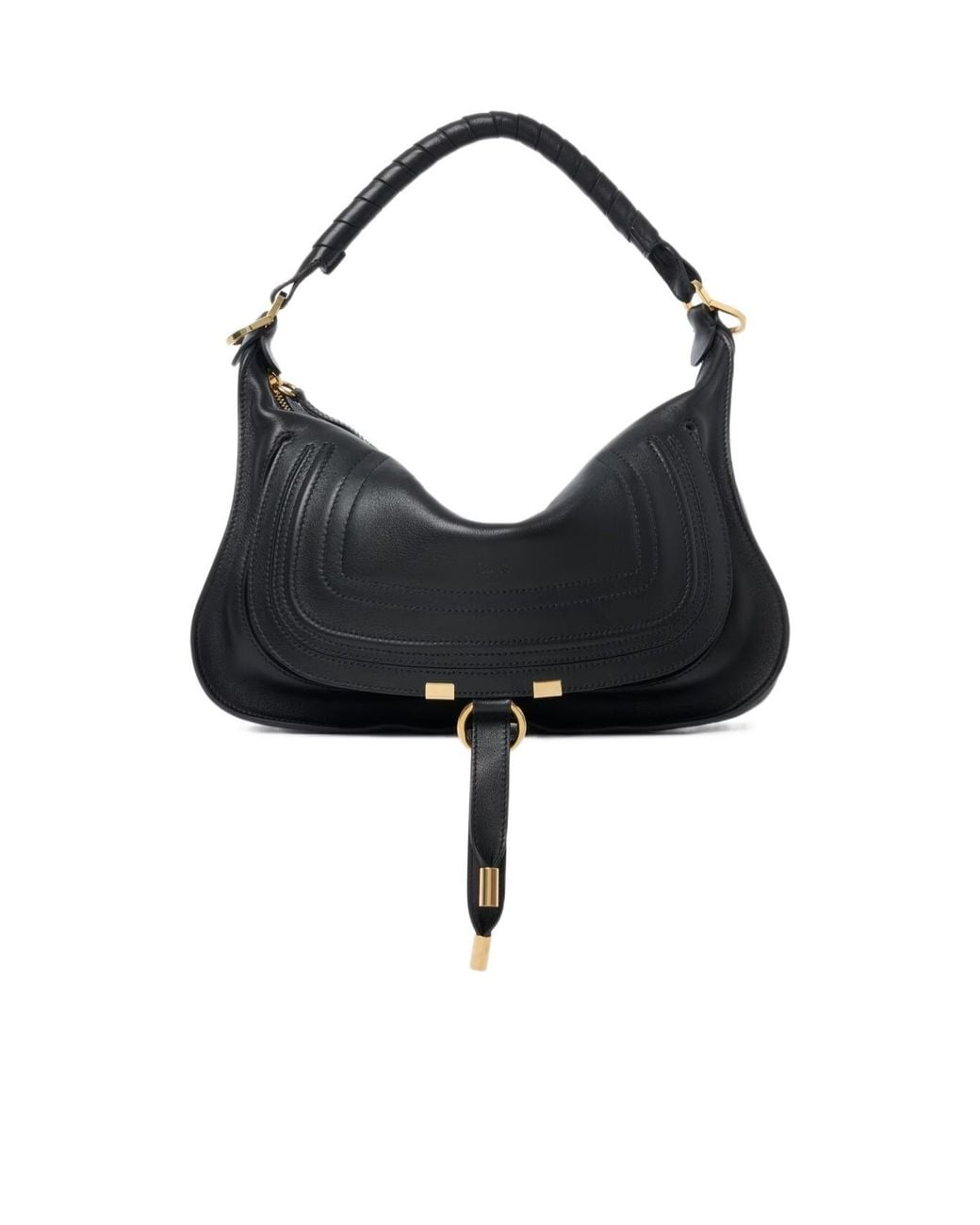 Chloé Black Chloé Marcie Small Shoulder Bag