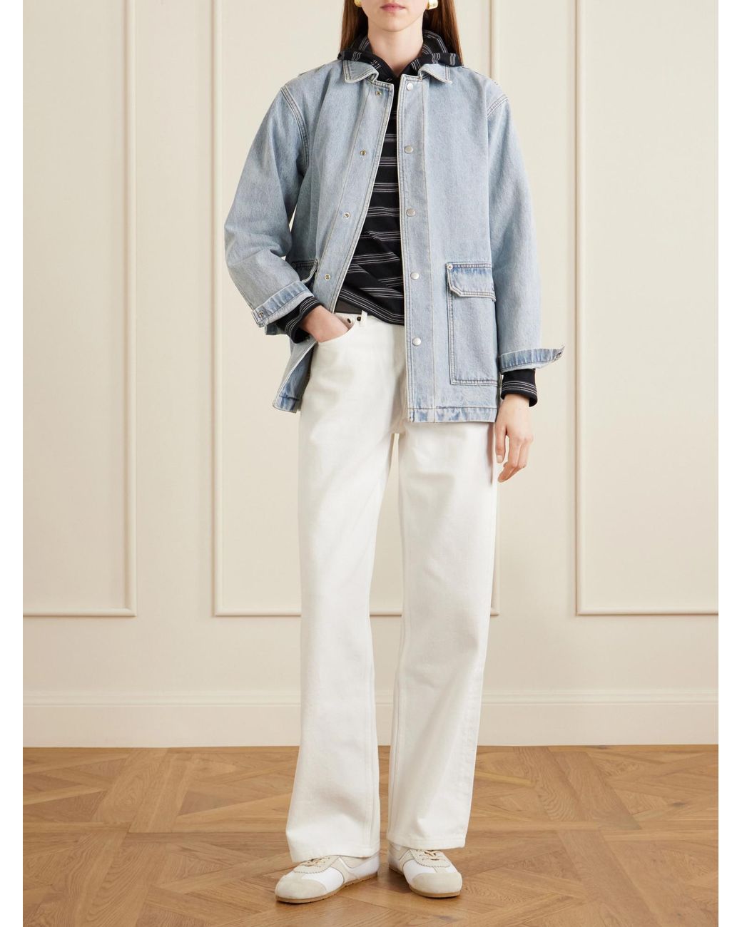 Still Here Blue Denim Jacket