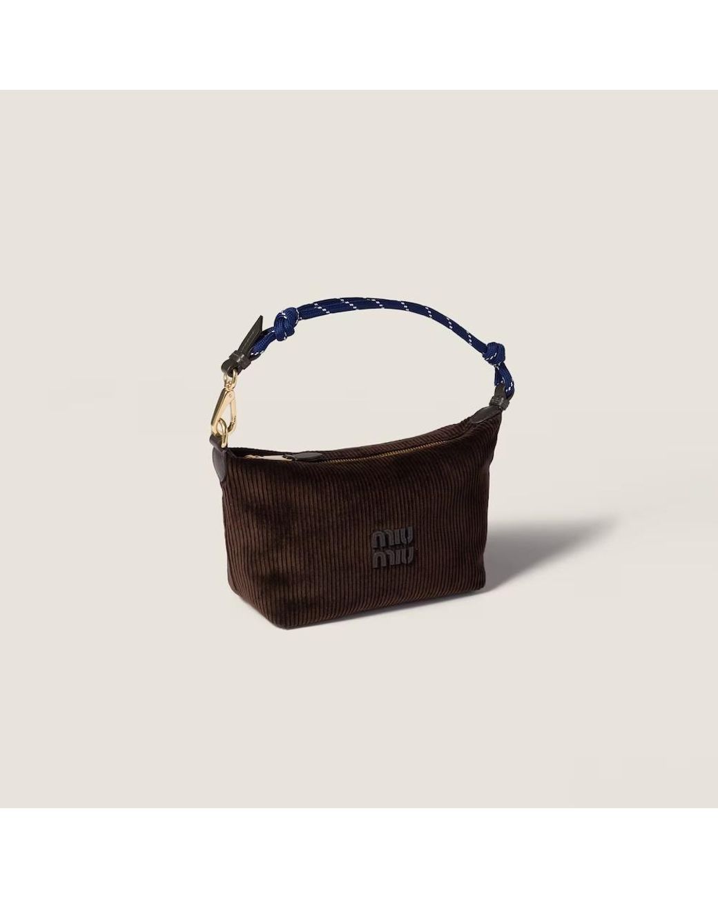 Miu Miu Black Velvet Clutch