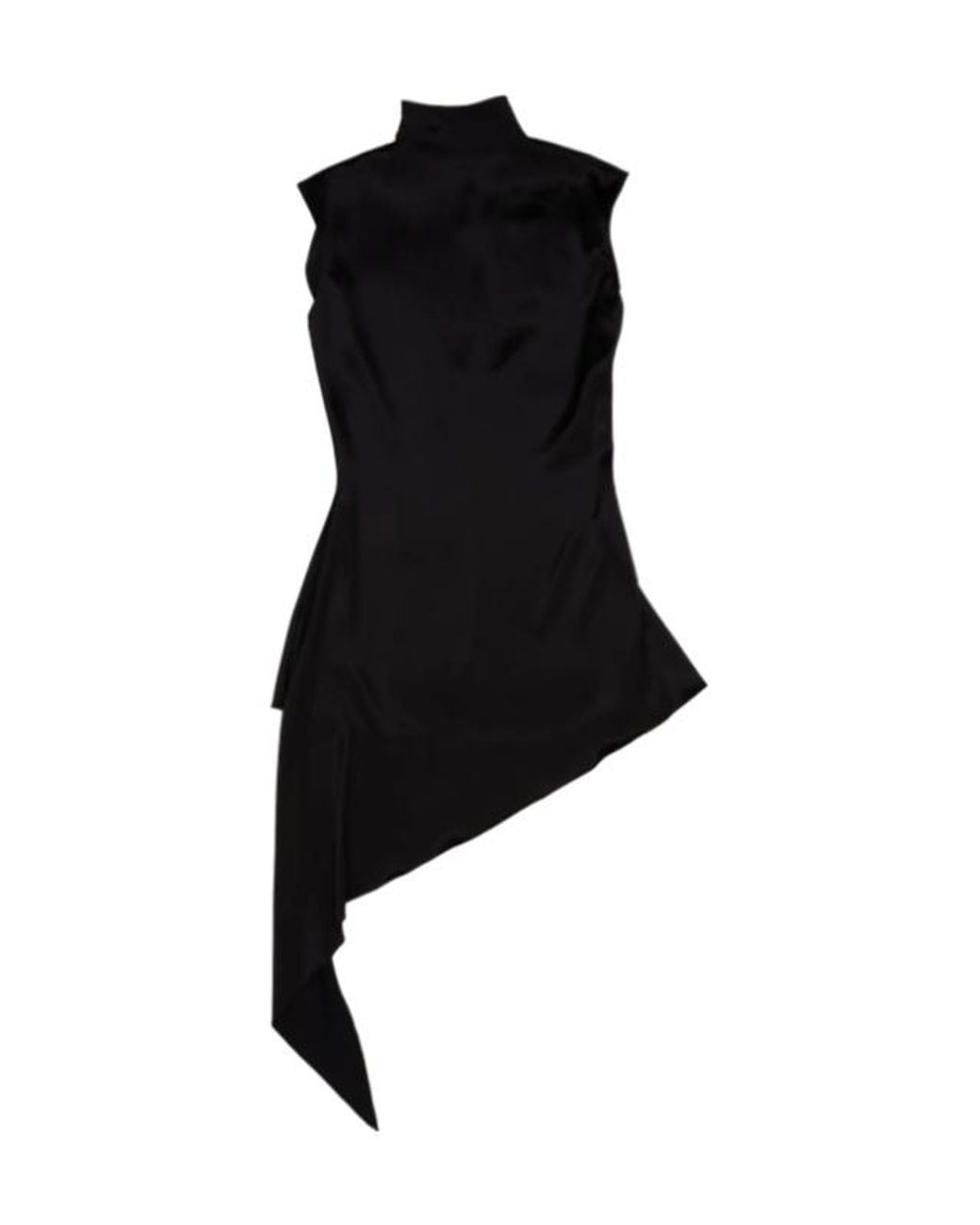 Alaïa Black Alaïa Asymmetrical Dress