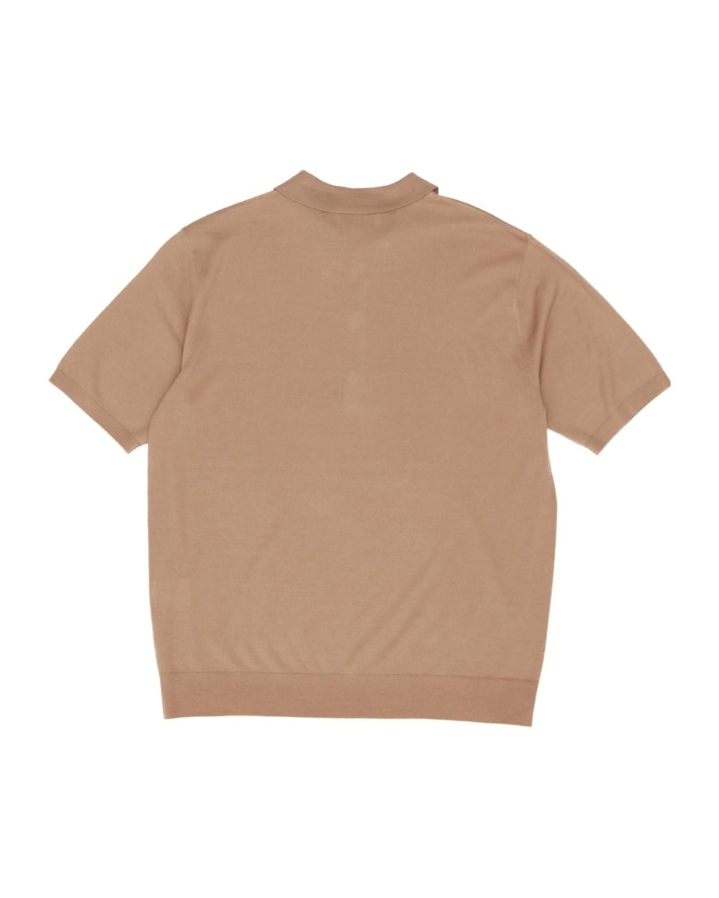 Dries Van Noten Natural Knitted Polo Shirt for men