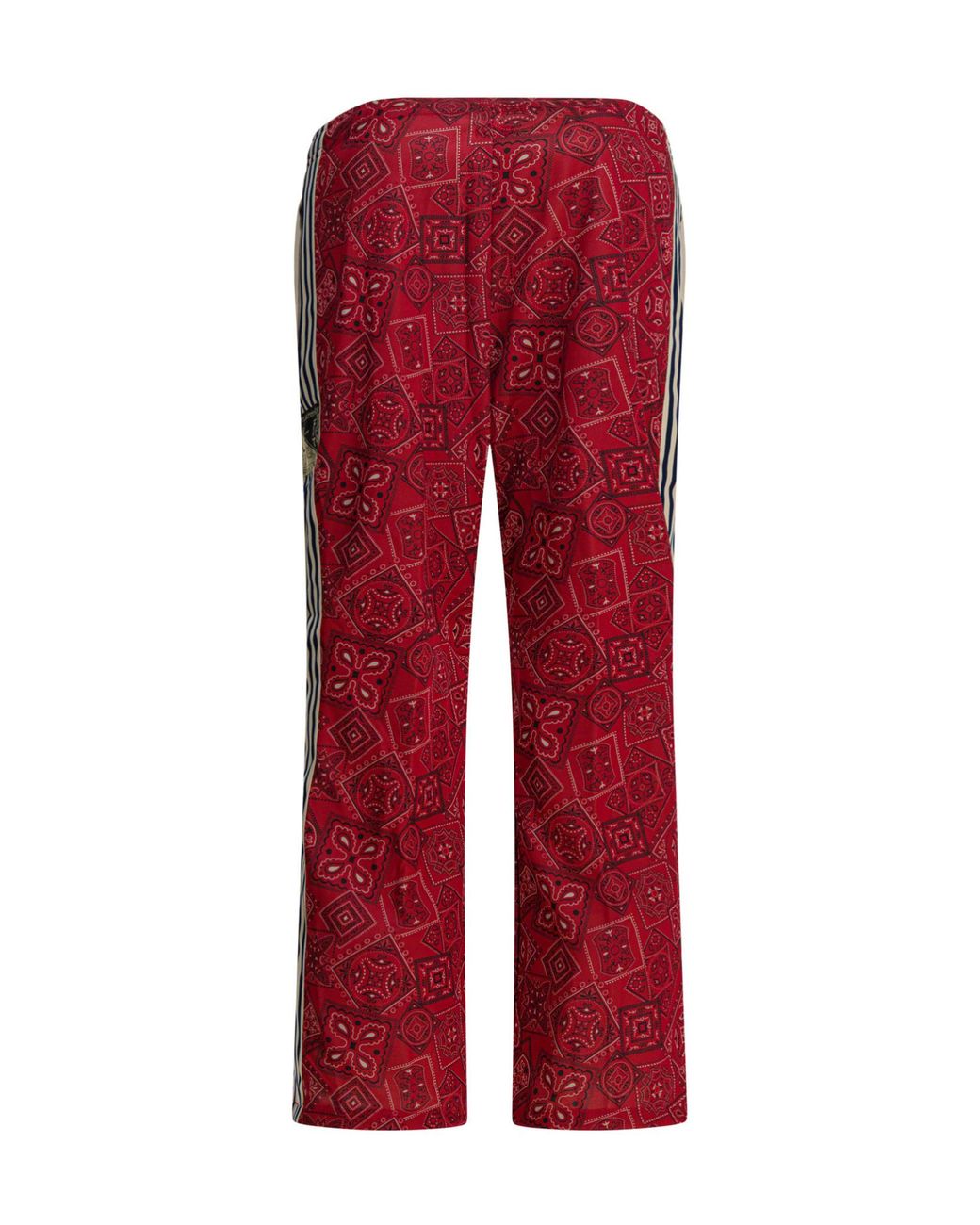 Kapital Red Striped Patterned Trousers for men