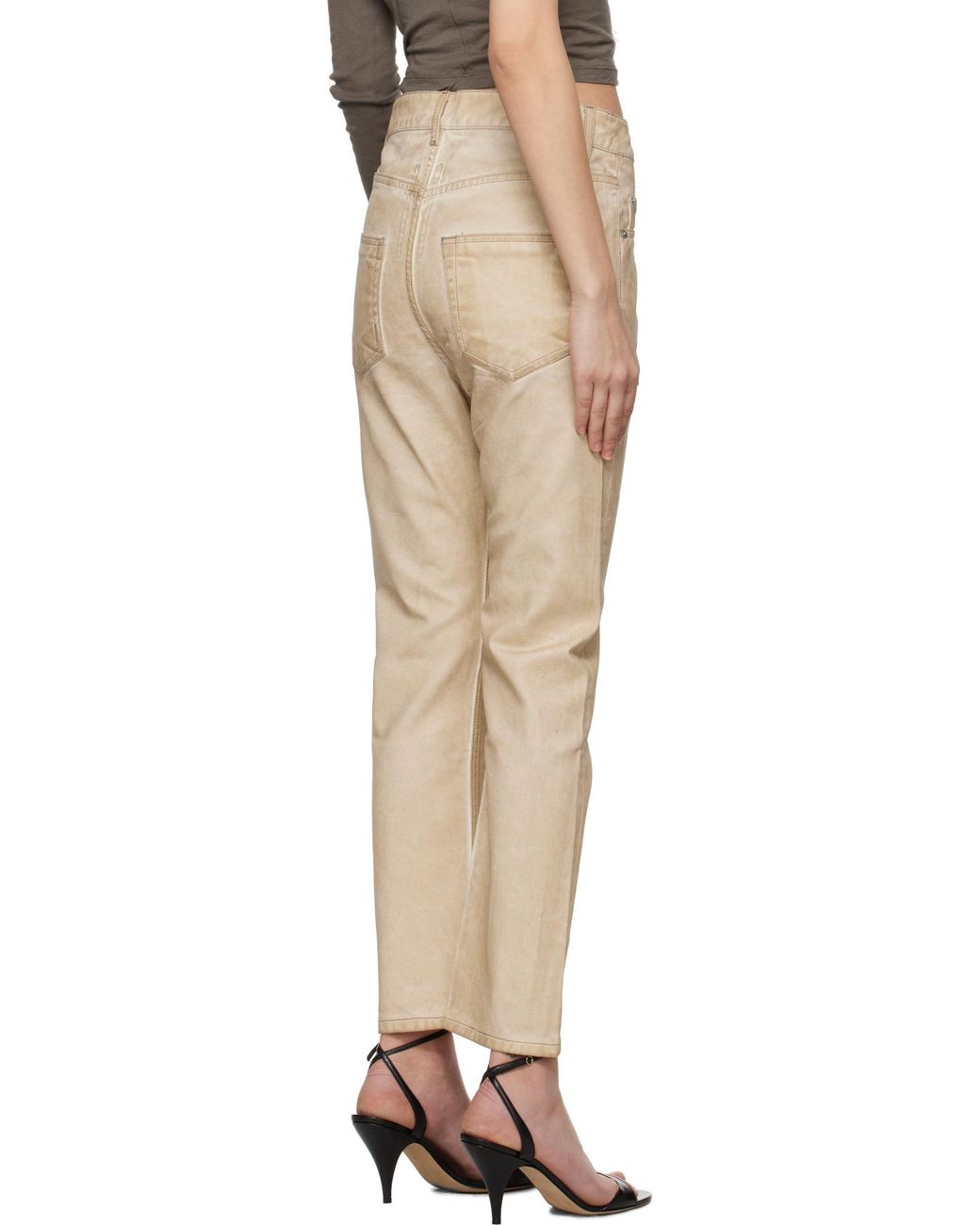 Rick Owens Natural Hollywood Vdd Jeans
