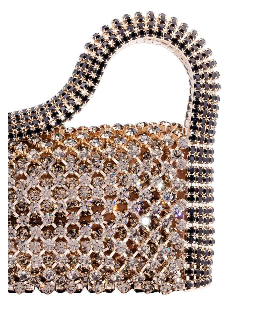 Benedetta Bruzziches Metallic Embellished Shoulder Bag