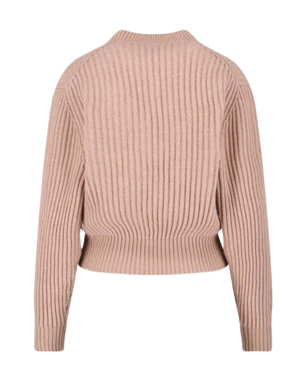 Loro Piana Pink Plane Tree Crewneck Jumper