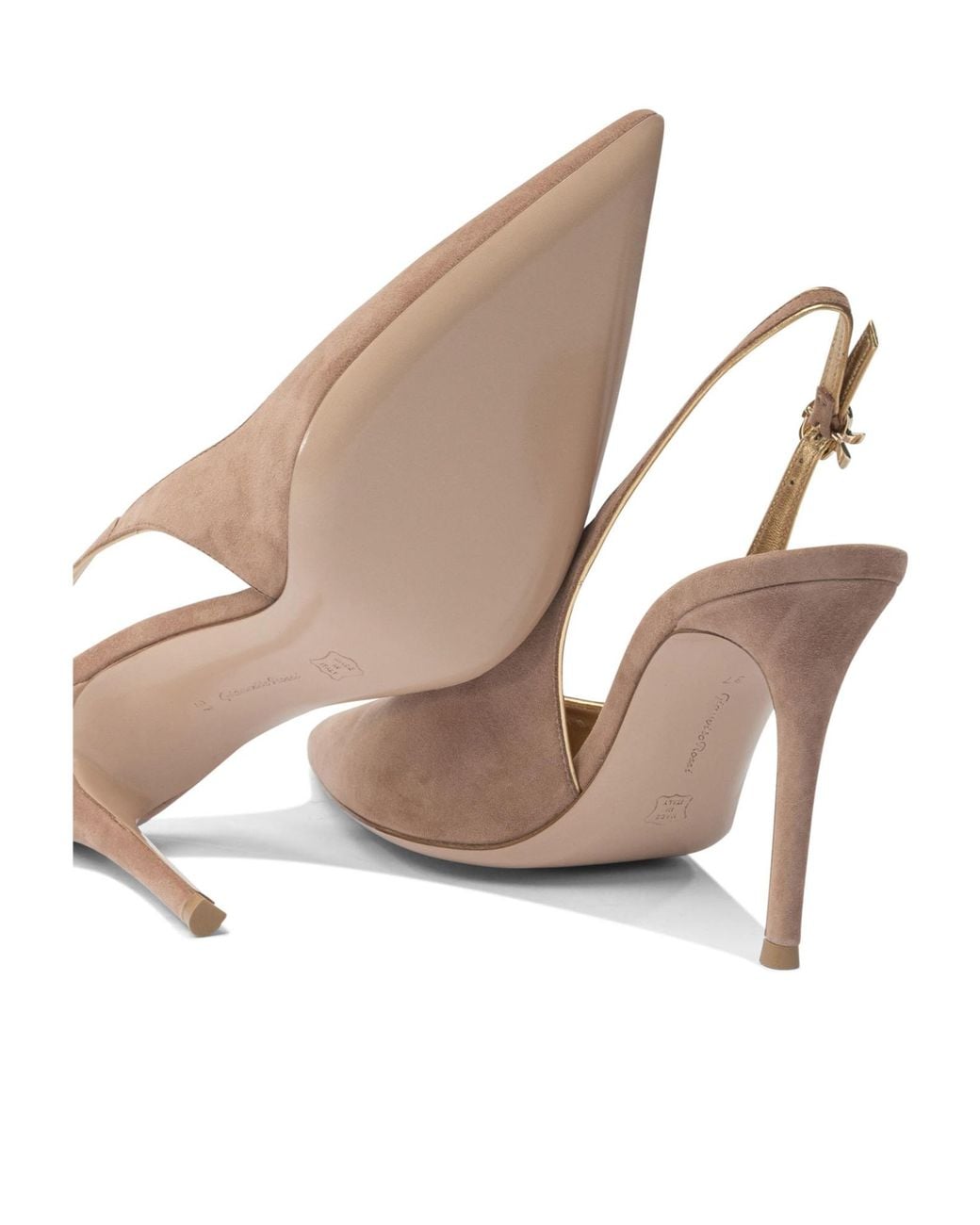 Gianvito Rossi Multicolor 100Mm Yves Slingback Pumps