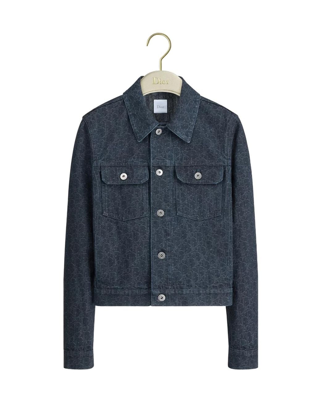 Dior Blue Cropped Jacket