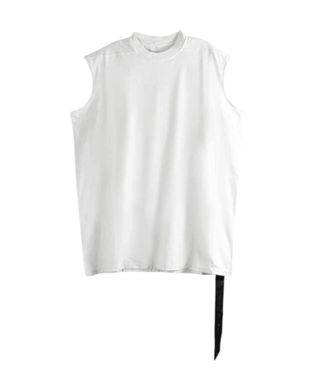 Rick Owens White Sleeveless Top for men