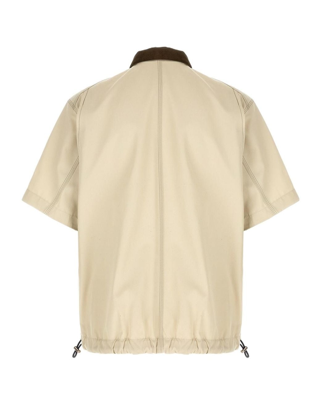 Sacai Natural Carhartt Wip Duck Overshirt Jacket for men