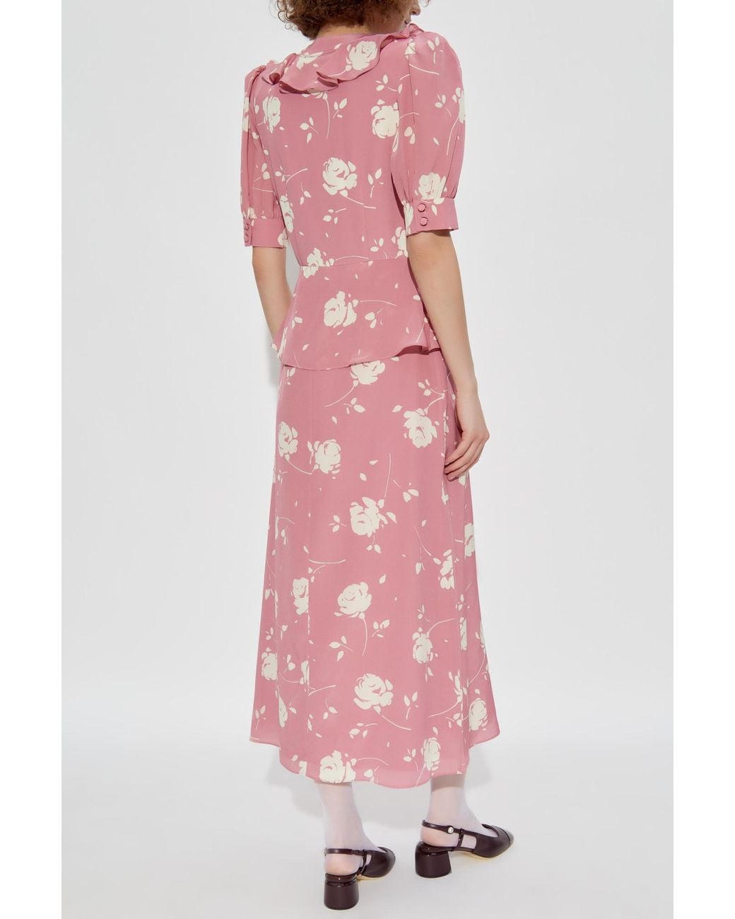 Alessandra Rich Pink Midi Dresses