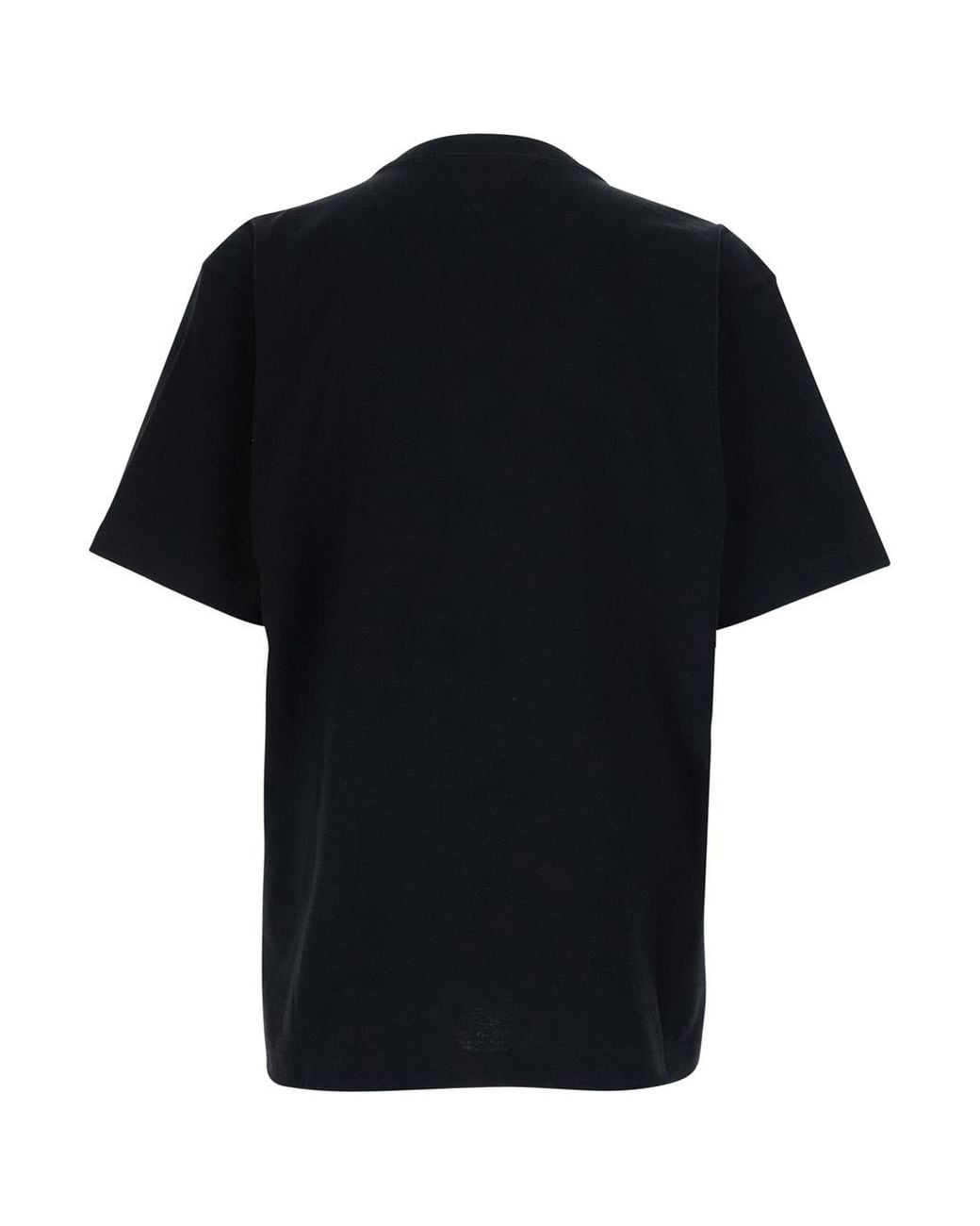 Bottega Veneta Black Crew Neck Short-Sleeved T-Shirt for men