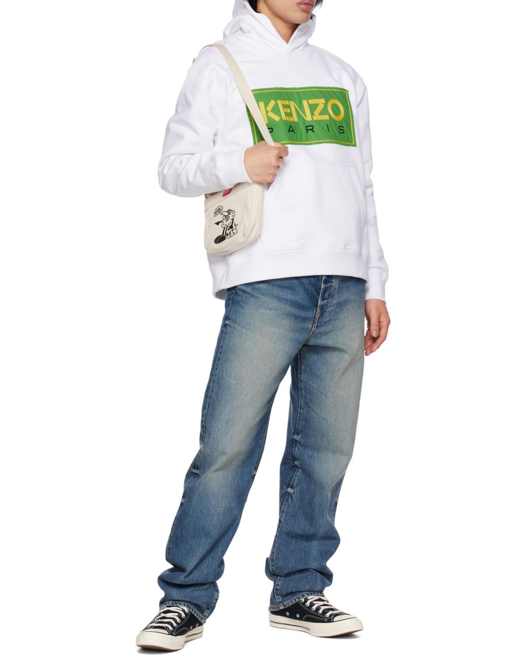 KENZO Natural Small 'Boke Boy' Tote for men