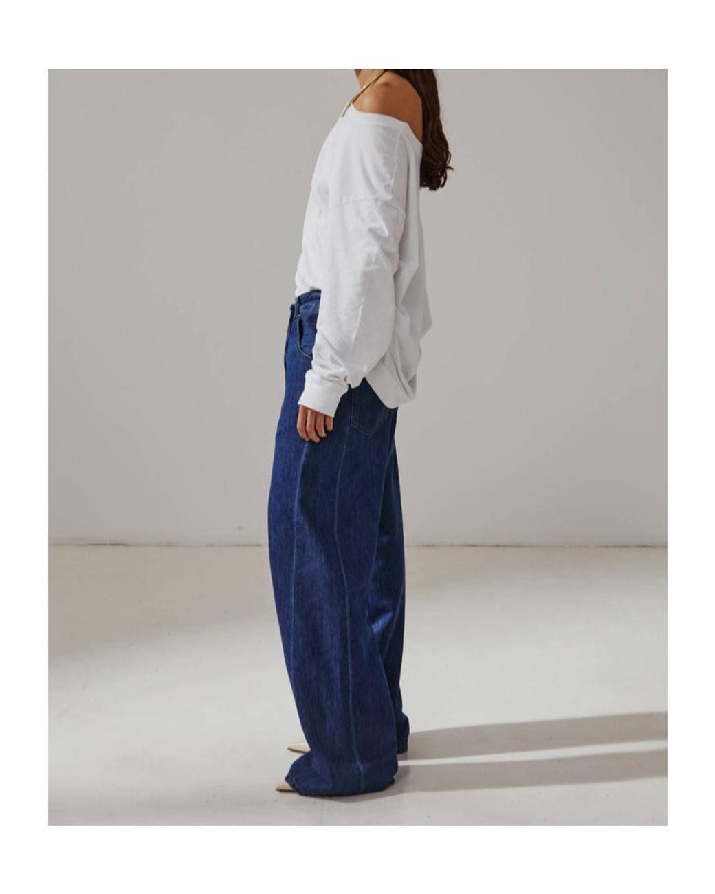 DARKPARK Blue Belt Loop Jeans