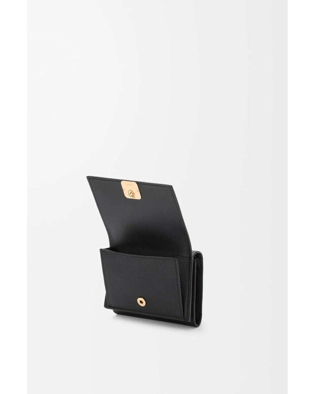 Loewe Black Anagram Trifold Wallet