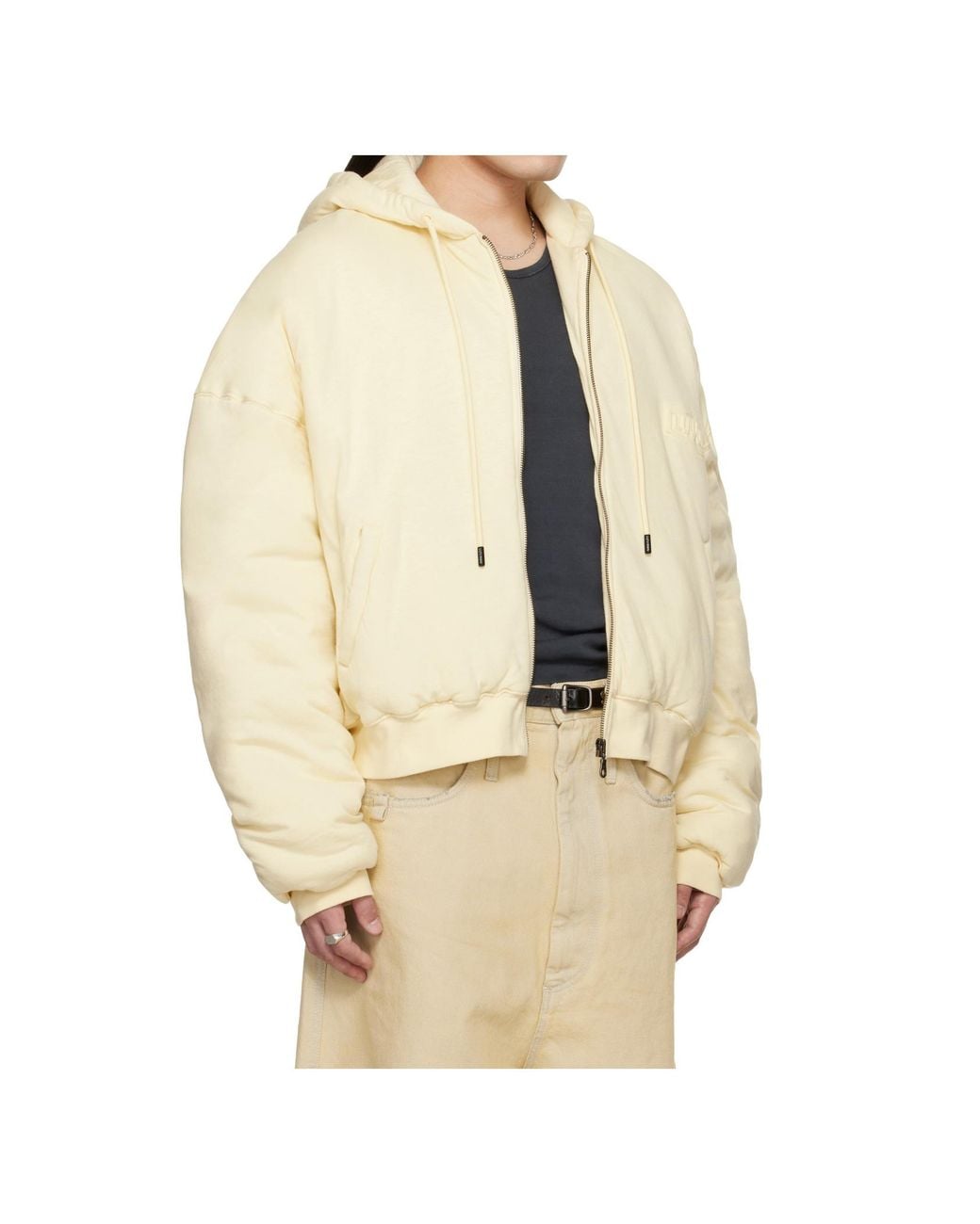 Lu'u Dan Natural Padded Hoodies for men