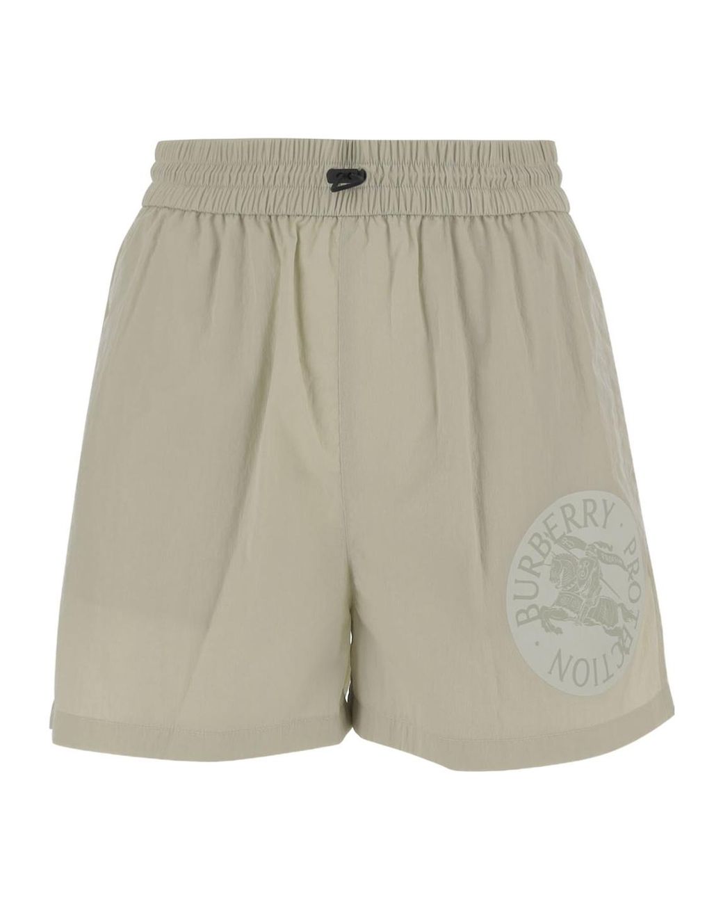 Burberry Gray Ekd Printed Bermuda Shorts