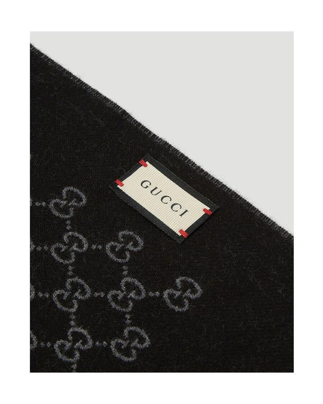 Gucci Gray Scarf for men