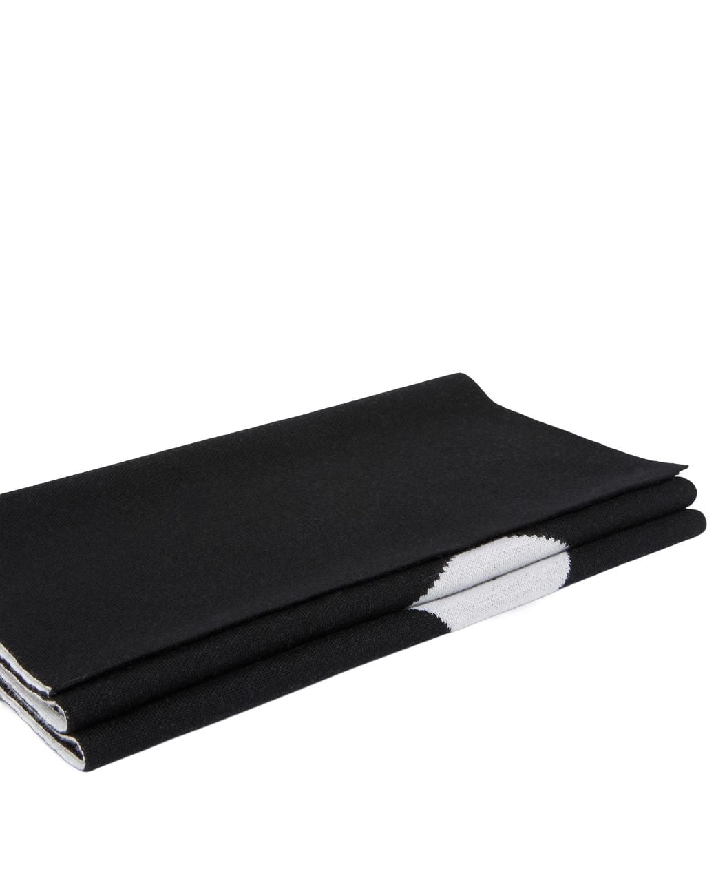 Pinko Black Lettering Logo Scarf