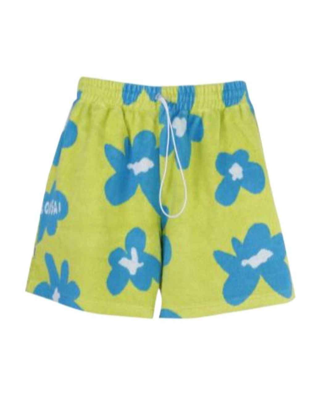 Bonsai Blue Elastic Waist Shorts for men