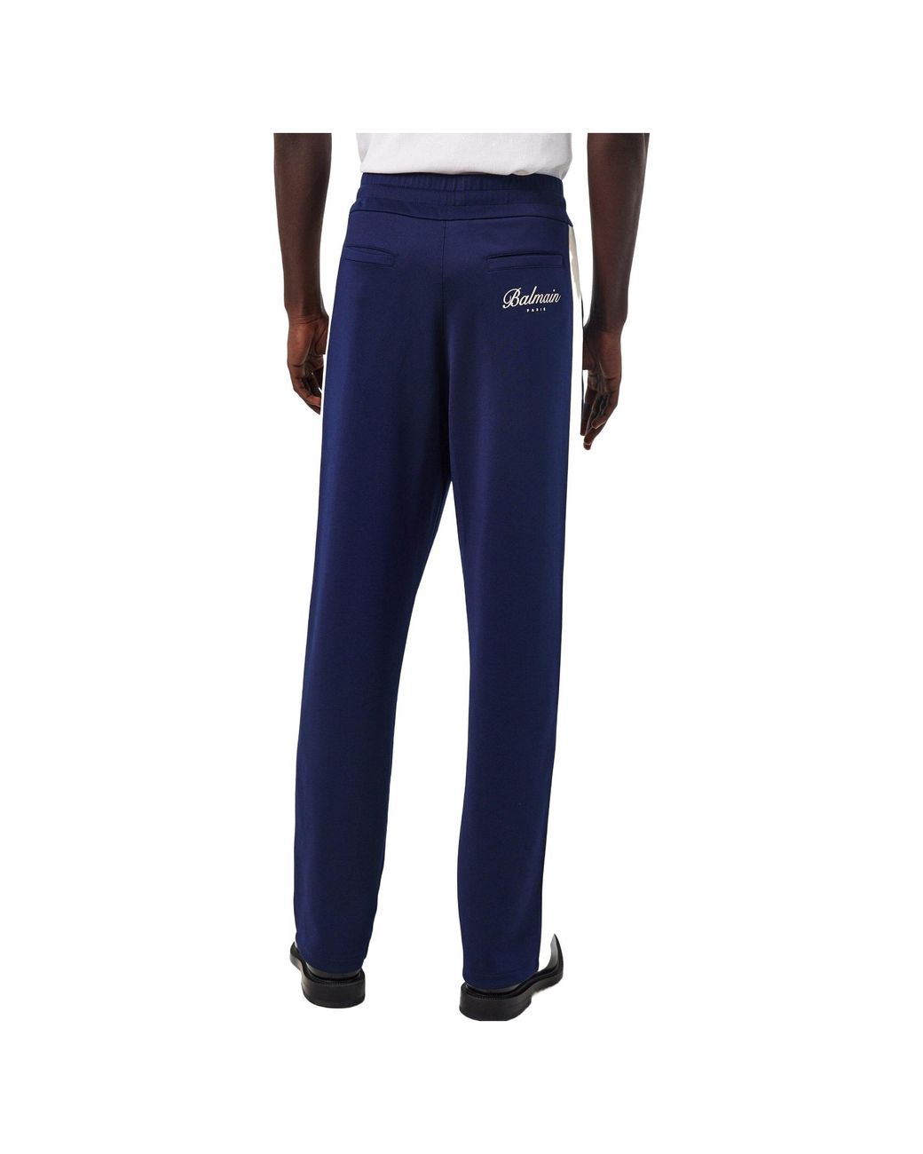 Balmain Blue Simple And Casual Pants for men