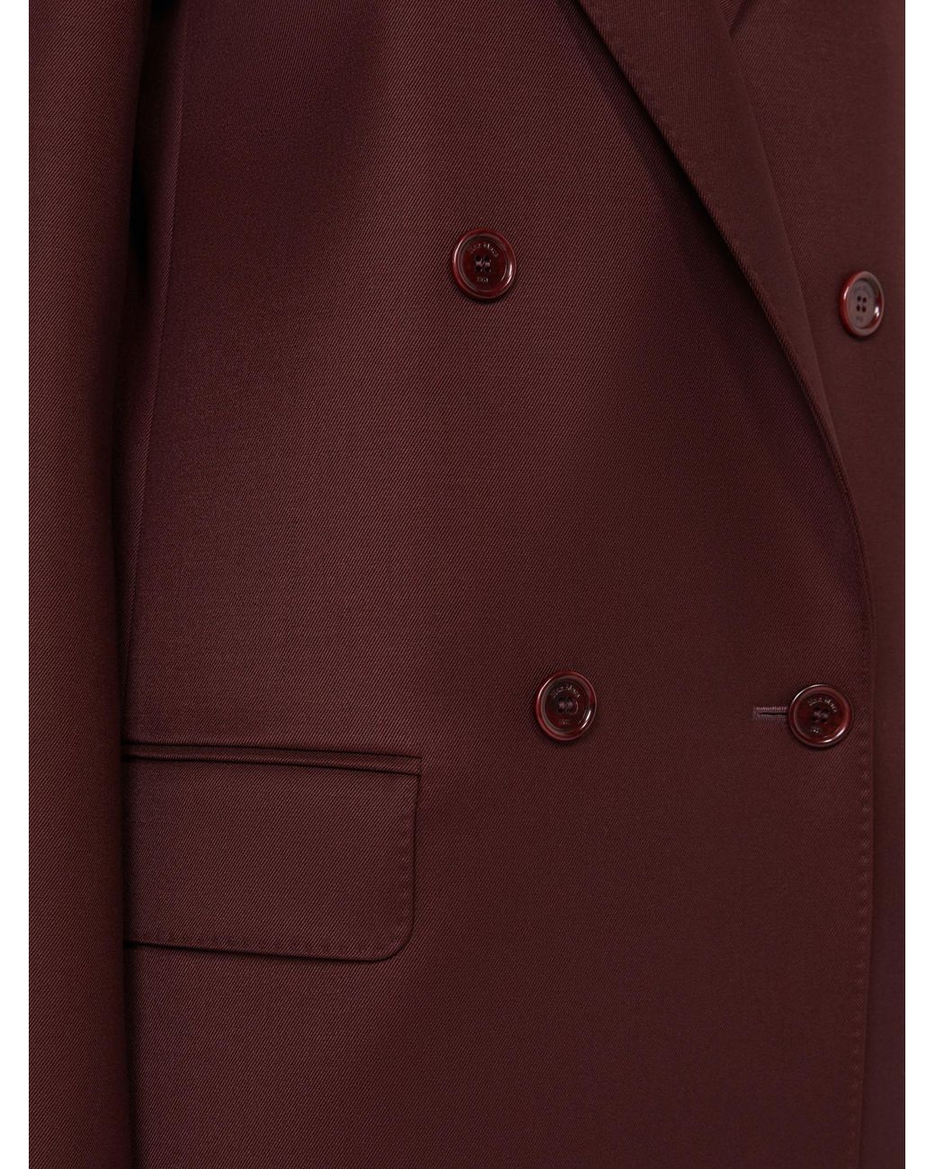 Max Mara Brown Double Breasted Button-Up Blazer
