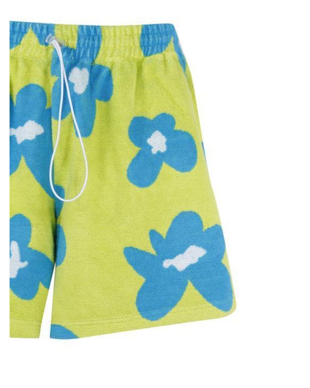 Bonsai Blue Elastic Waist Shorts for men