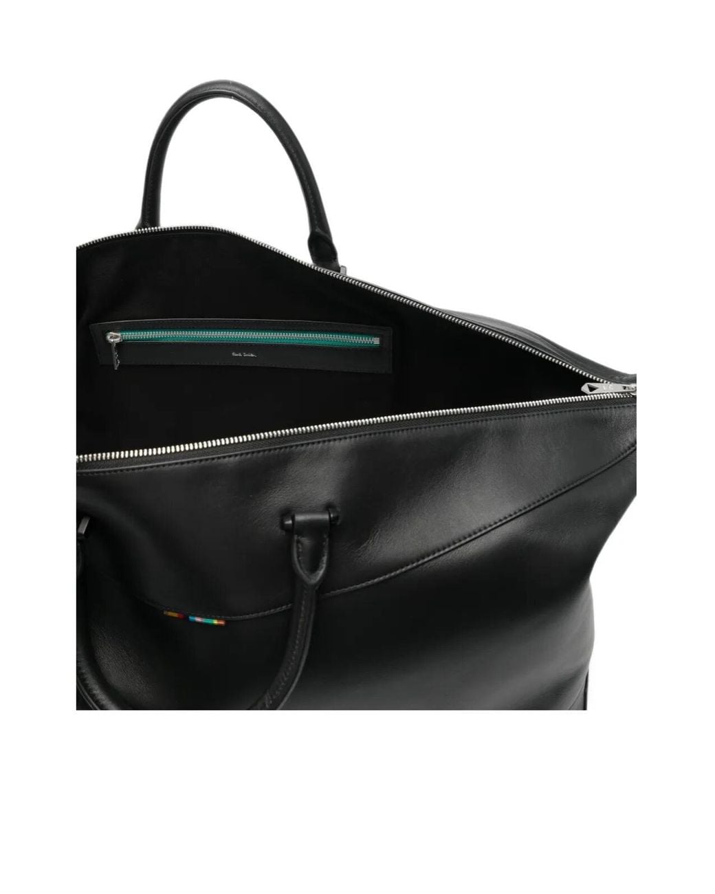 Paul Smith Black Travel Bag With Handle for men