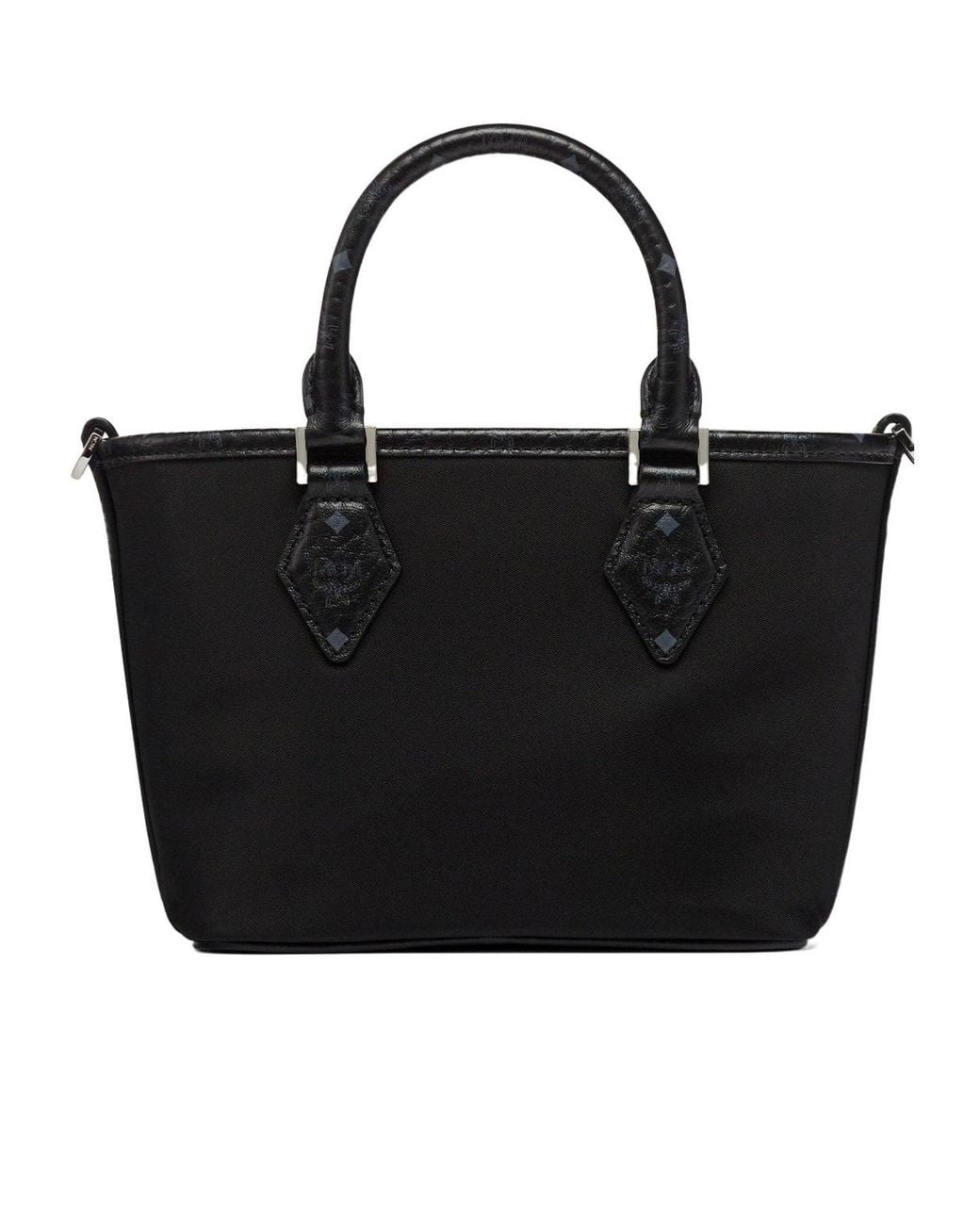 MCM Black Aren Tote Bag