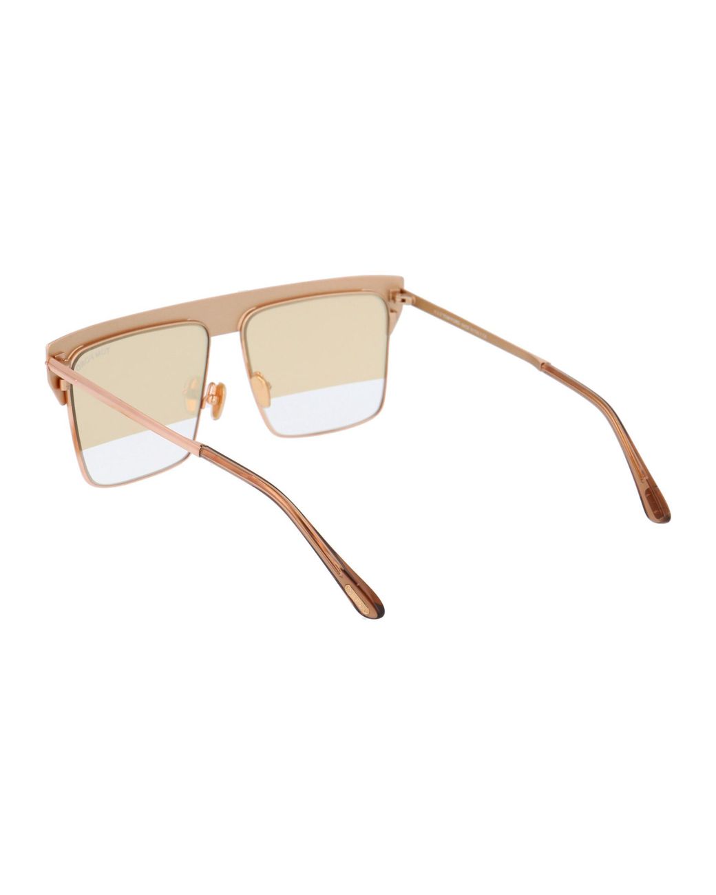 Tom Ford White Square Sunglasses for men