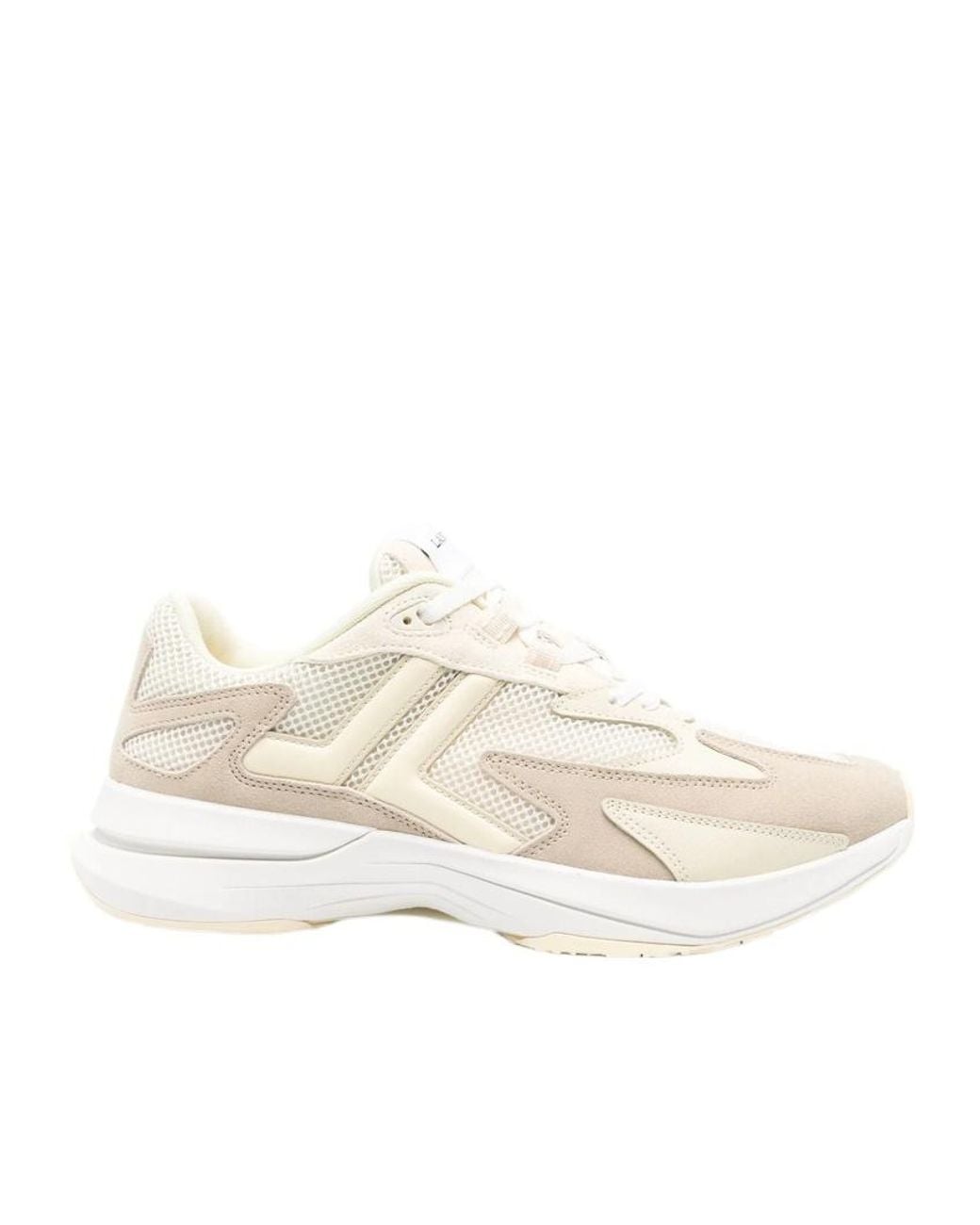 Lanvin Natural Jla Lace-Up Sneakers for men