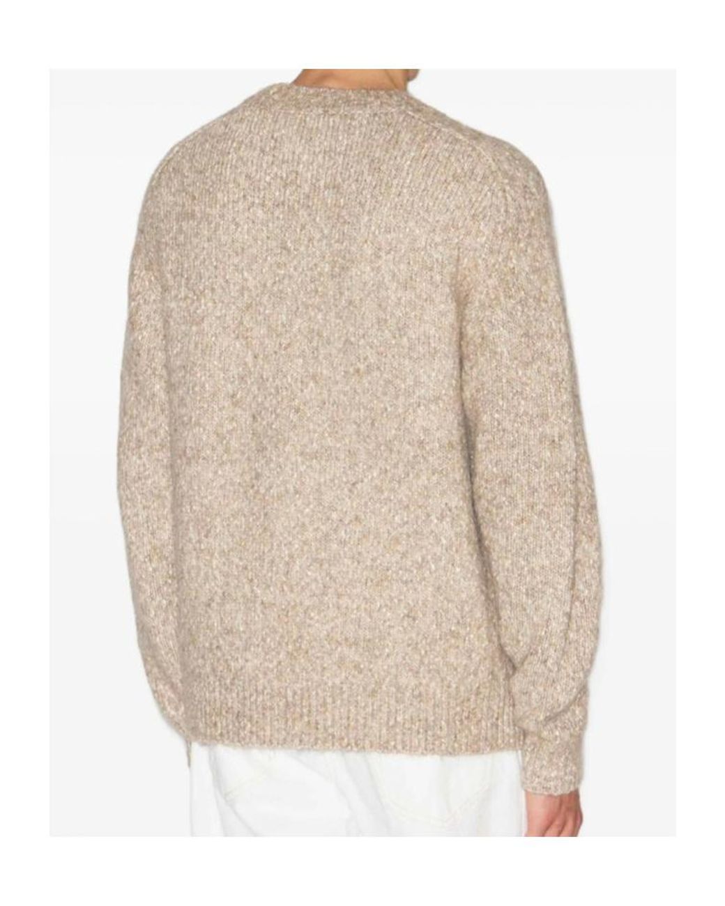 Isabel Marant Natural Hanori Knitted Jumper for men