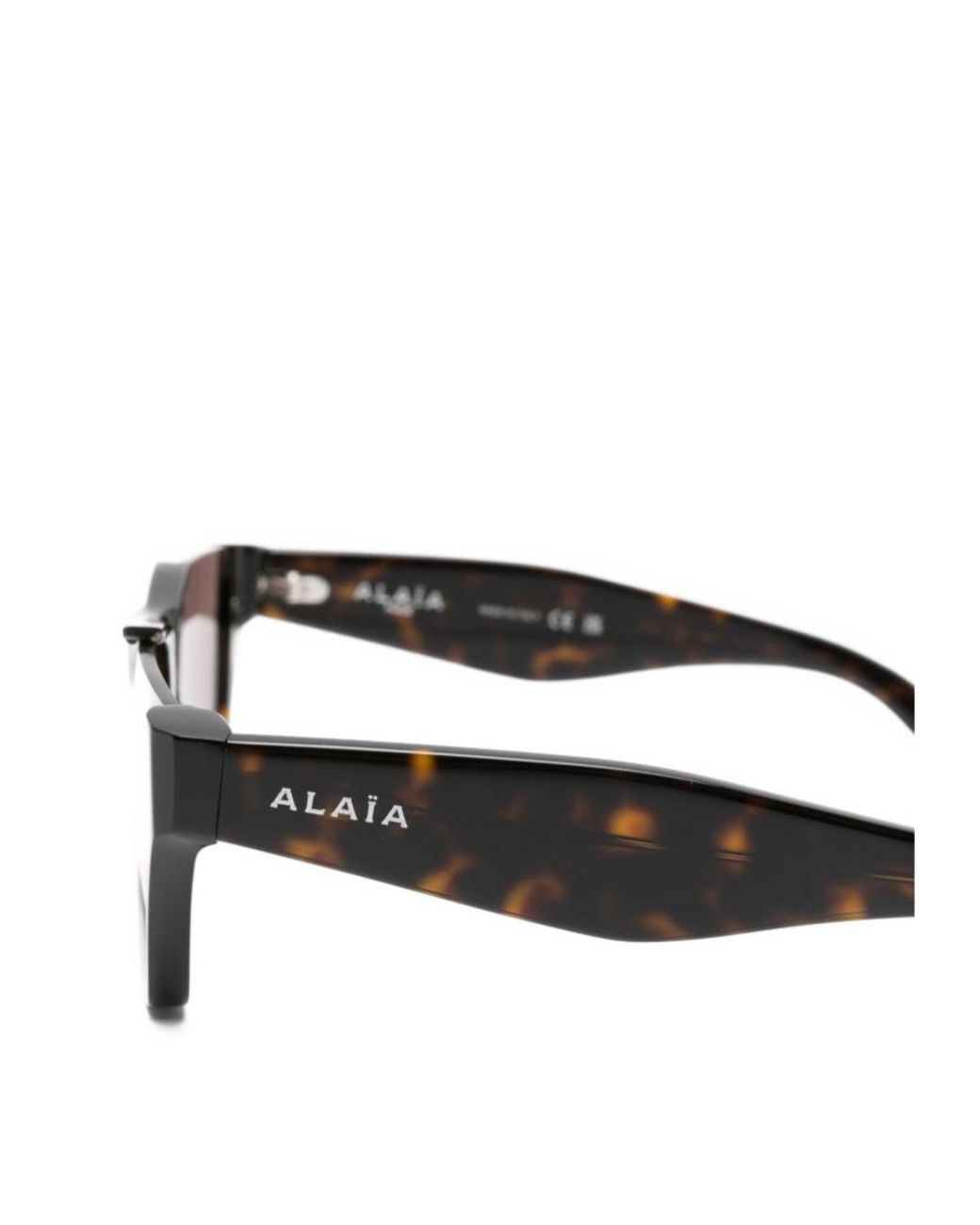 Alaïa Multicolor Alaïa Rectangular Frame Sunglasses