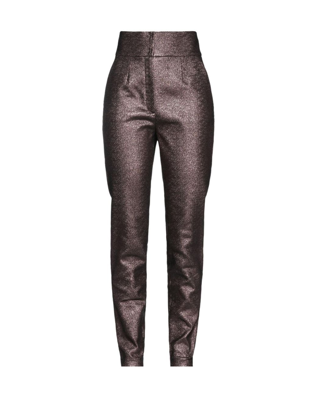 Dolce & Gabbana Gray Minimalist Cuffed Trousers