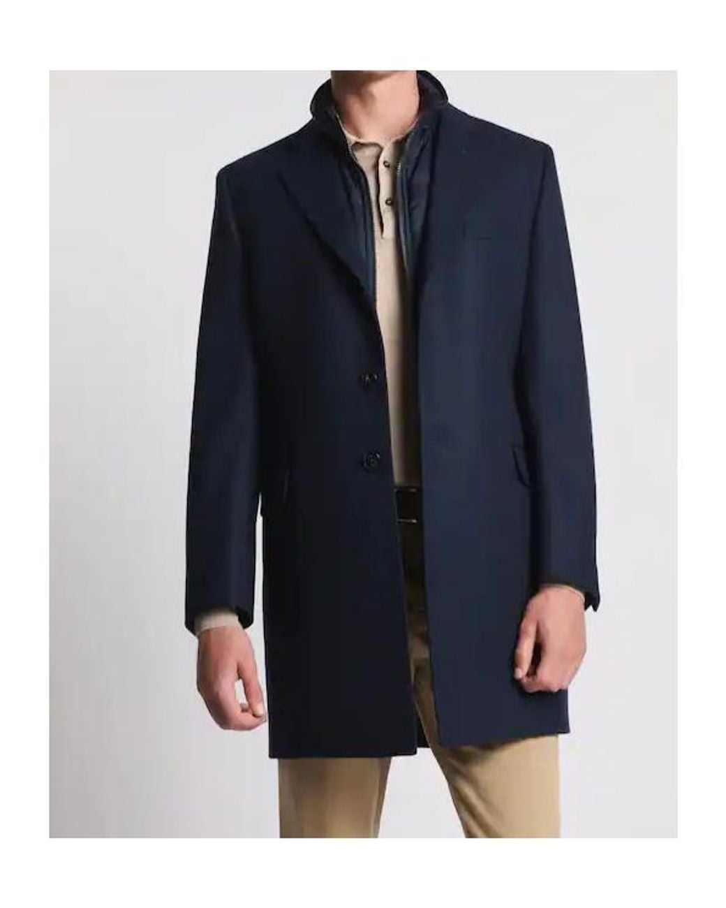 Fay Blue 3-In-1 Double Coat for men