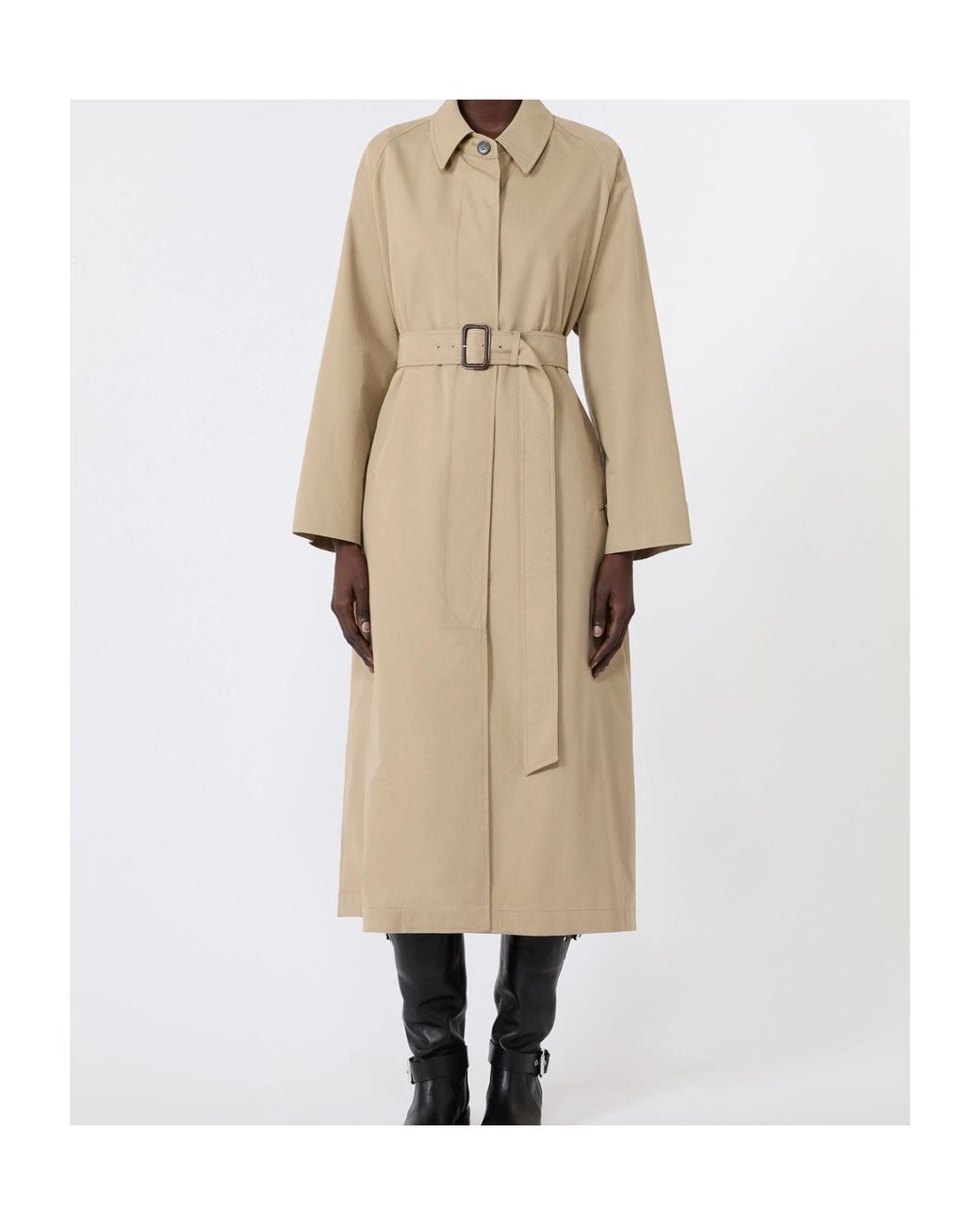 Weekend by Maxmara Natural Water-Repellent Gabardine Trench Coat