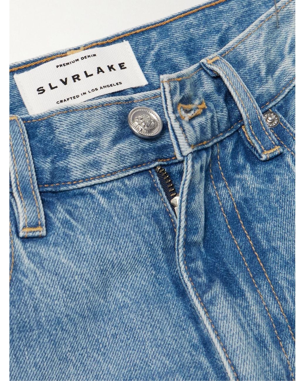 SLVRLAKE Denim Blue Handmade Jeans