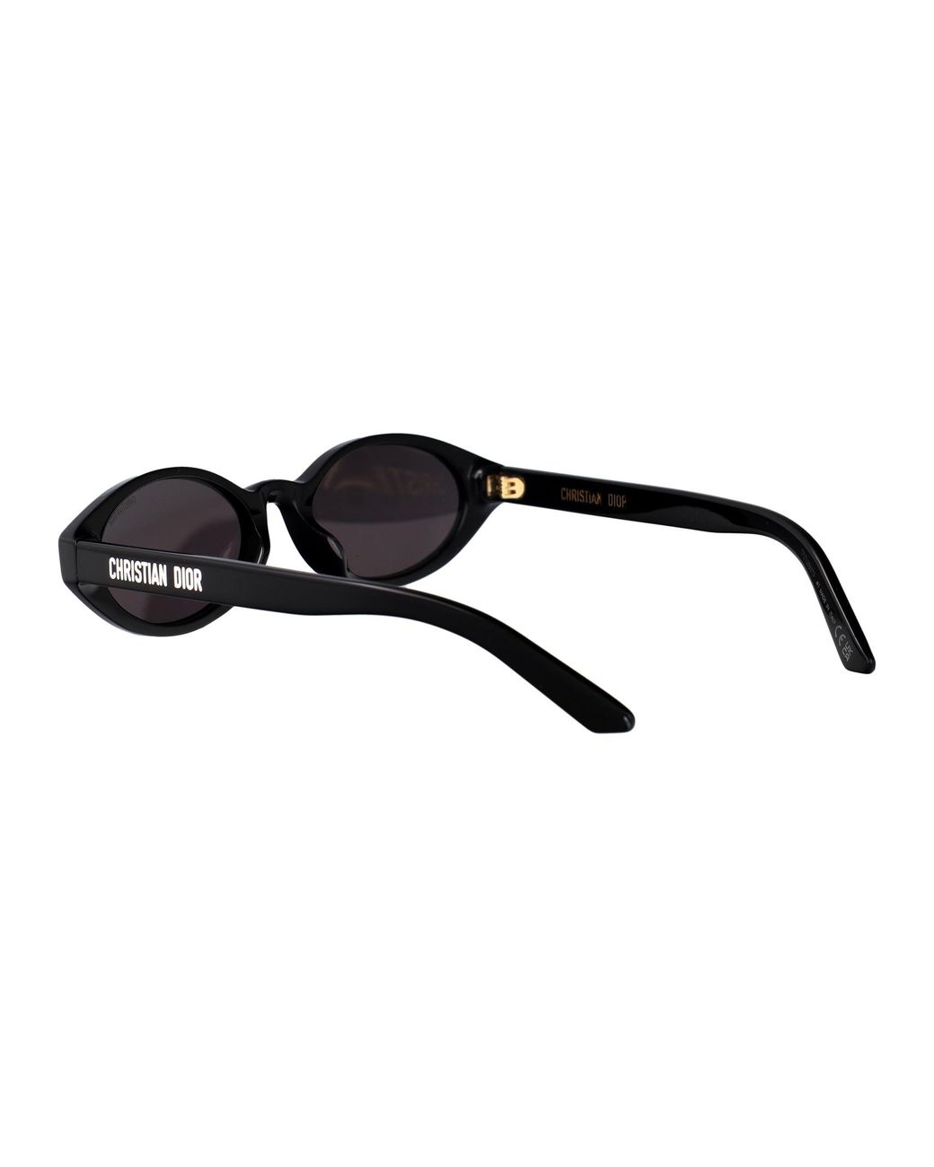 Dior White Eyewear Pacific R1I Oval Frame Sunglasses