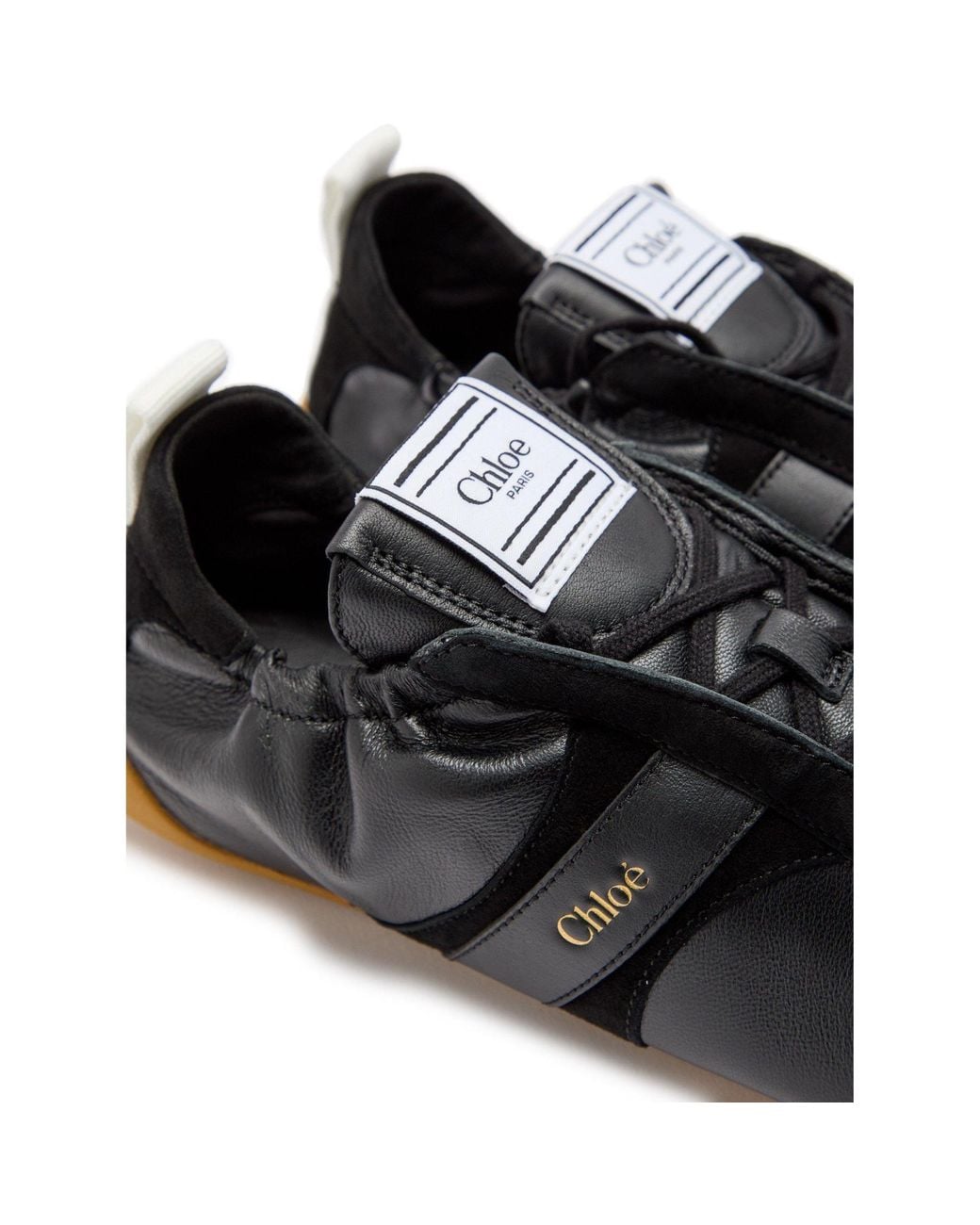 Chloé Black Jianpi De Xun Flat Shoes