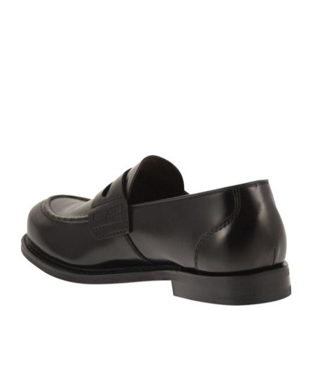 Church's Black Leather Loafer With Classic Penny Strap for men